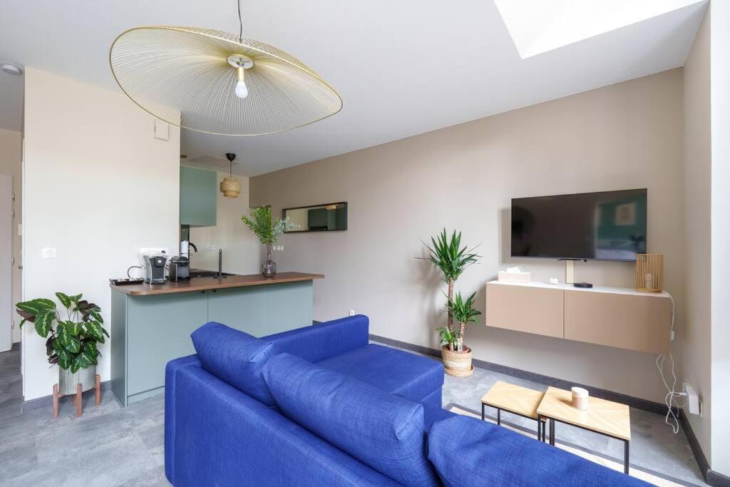 Appartement Lumineux Avec Cour Chaumont  Ngoại thất bức ảnh